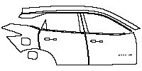 (right) Door+Rear Fender