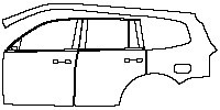 Tank 500 Exterior 2023 - (left) Door+Rear Fender