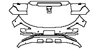 Tank 500 Exterior 2023 - Bumper+Headlamp (with 6 PDC)