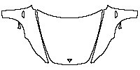 Tesla Model 3 (Highland) Base 2023 - Hood+Fender