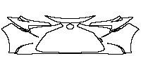 Toyota Corolla (US) Sedan 2020 - Bumper+Headlamp (with tow hook)