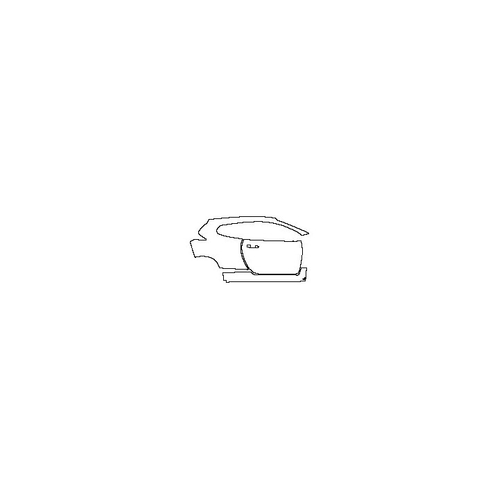 (right) Door+Side Skirt+Rear Fender