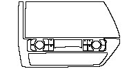 Toyota Crown Kluger Interior 2021 - Dashboard (suitable for 12.3-inch screen, no seat heating, no seat ventilation)