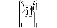 Toyota Crown Kluger Interior 2021 - (front) Door Trim (with seat memory, without one button lift button)