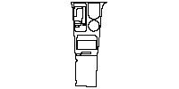 Toyota Sienna Interior 2015 - Center Console