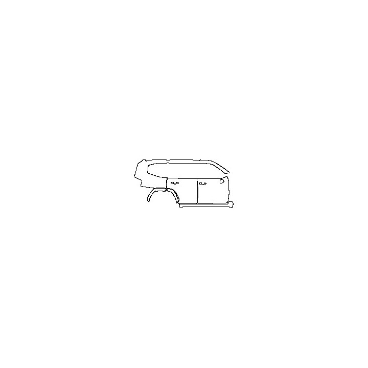 (right) Door+Side Skirt+Rear Fender