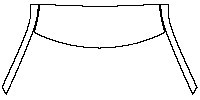 Toyota Tundra CrewMax 2023 - A-Pillar+Roof (front) (without sunroof)