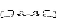 Toyota Tundra CrewMax 2023 - Rear Bumper (with 2 PDC)