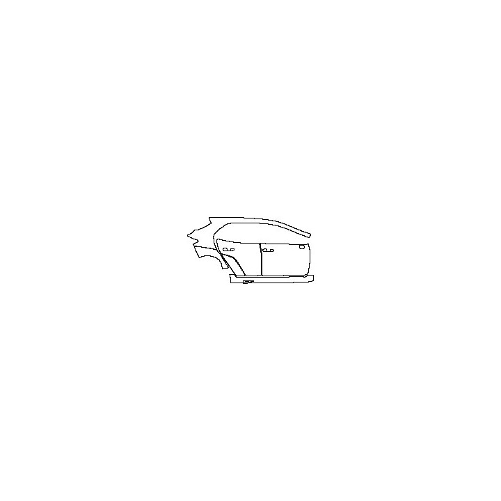 (right)Door+Side Skirt+Rear Fender