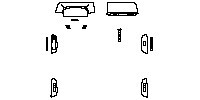 Toyota Crown Interior 2023 - Complete (for left hand drive )