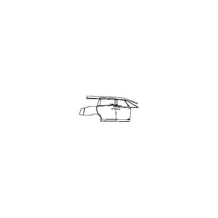 (right)Door+Side Skirt+Rear Fender