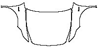 Toyota Crown Exterior 2023 - Hood+Fender (with ''HYBRID'' emblem on fenders)