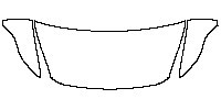 Toyota Crown Exterior 2023 - Hood+Fender (One third of Hood+Fender)