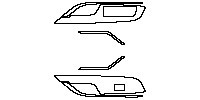 Toyota Venza (CN) Interior 2023 - (front) Door Trim