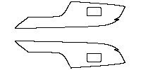 Toyota Venza (CN) Interior 2023 - (rear) Door Trim