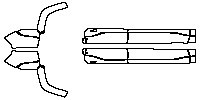 Toyota RAV4 Prime (US) XSE 2021 - Rocker Panel (without mudguards, with ''AWD'' emblems)