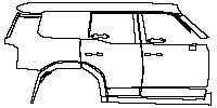 Toyota Land Cruiser (US) Exterior 2024 - (right) Door+Rear Fender