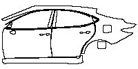 (left) Door+Rear Fender+Side Skirt