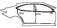 (right) Door+Rear Fender+Side Skirt