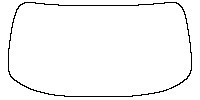 Toyota Corolla (CN) Window 2021 - Rear Window