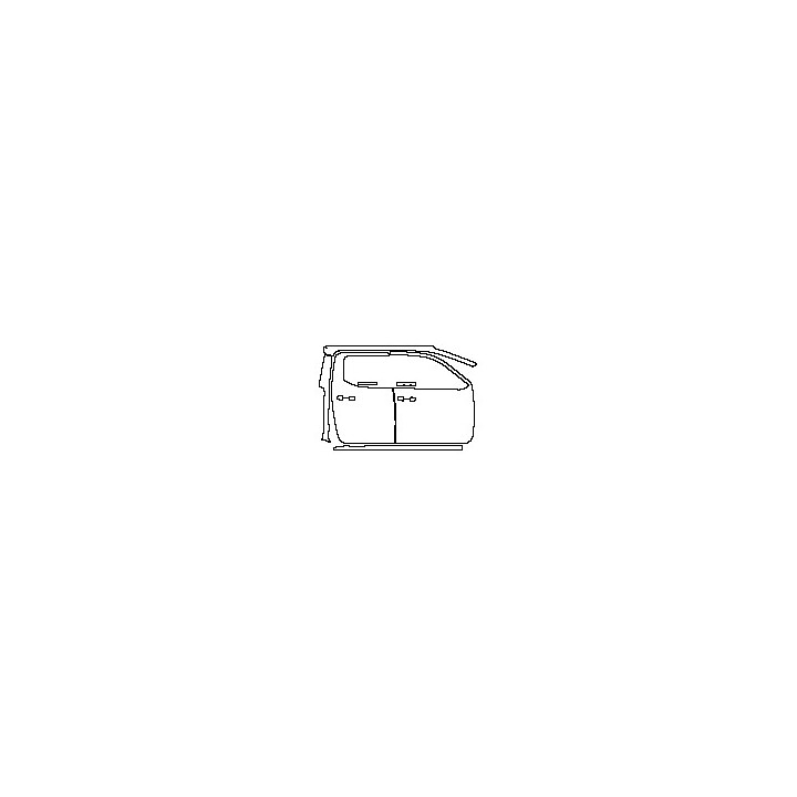 (right) Door+Side Skirt+Rear Fender