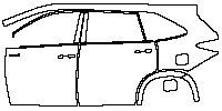 (left) Door+Rear Fender