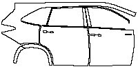 (right) Door+Rear Fender