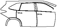 (right) Door+Rear Fender