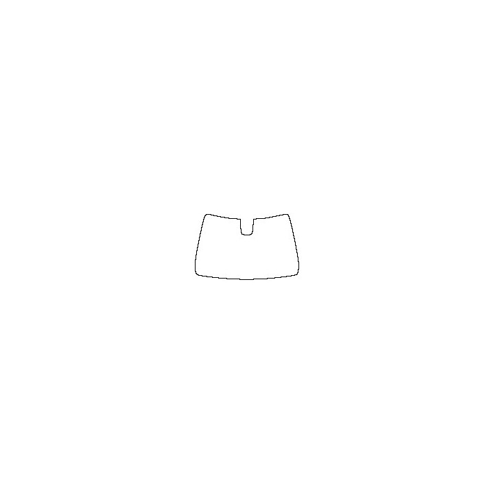 Toyota Corolla (US) Windows 2020 - Windshield (inside) (with mirror cutout)