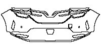 VinFast VF8 Exterior 2023 - Bumper+Headlamp (with 2 PDC)