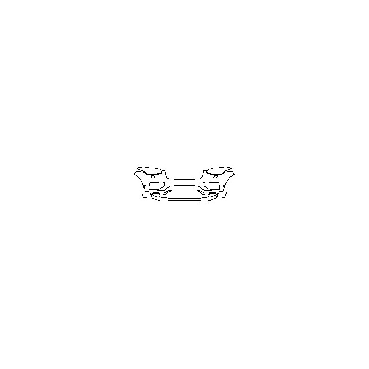Volvo XC90 Momentum 2015 - Bumper+Headlamp