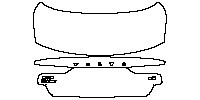 Volvo S60 Exterior 2020 - Trunk Lid (with ''VOLVO'',''S60 沃尔沃亚太'',''B5'' emblem)