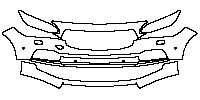 Volvo S90 Recharge Standard Wheelbase 2021 - Bumper+Headlamp