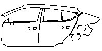 (left) Door+Rear Fender