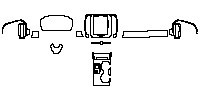 Volvo C40 Recharge Interior 2023 - Dashboard+Center Console (for left hand drive )