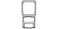 Volkswagen Passat (CN) Interior 2019 - (Rear) Air Vent (suitable for touch air conditioning control panel)