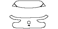 Volkswagen Golf Golf 2015 - Trunk Lid (without R Performance pack, with ''R'' emblem)
