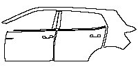 Volkswagen Tacqua Exterior 2020 - (left) Door+Rear Fender