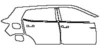 Volkswagen Tacqua Exterior 2020 - (right) Door+Rear Fender
