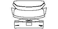 Volkswagen Talagon Exterior 2021 - Trunk Lid (with ''TALAGON''、''一汽一大众''、''380TSI 4Motion'' emblem)