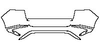 Volkswagen ID.4 (CN) X 2021 - Rear Bumper
