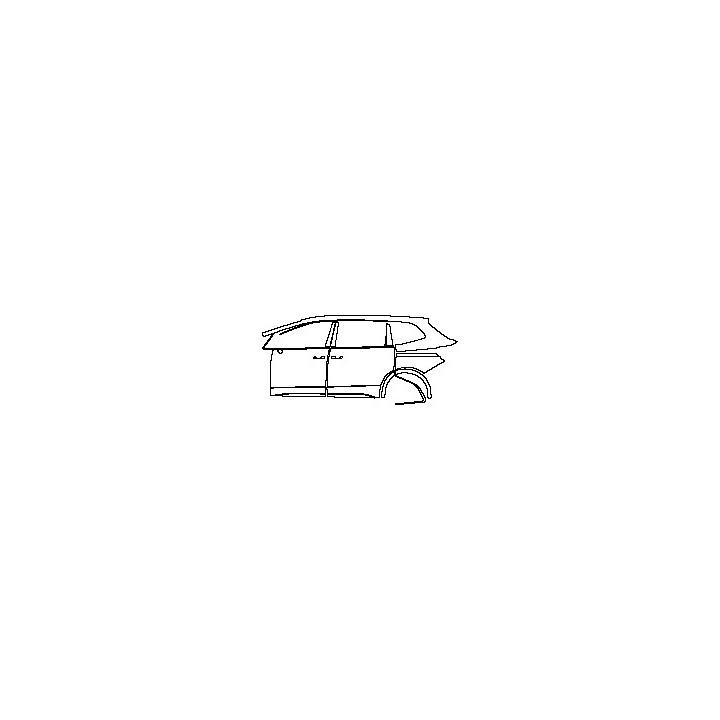 Volkswagen Viloran Exterior 2020 - (left) Door+Side Skirt+Rear Fender