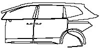 Volkswagen Viloran Exterior 2020 - (left) Door+Side Skirt+Rear Fender