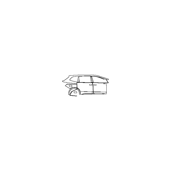 Volkswagen Viloran Exterior 2020 - (right) Door+Side Skirt+Rear Fender