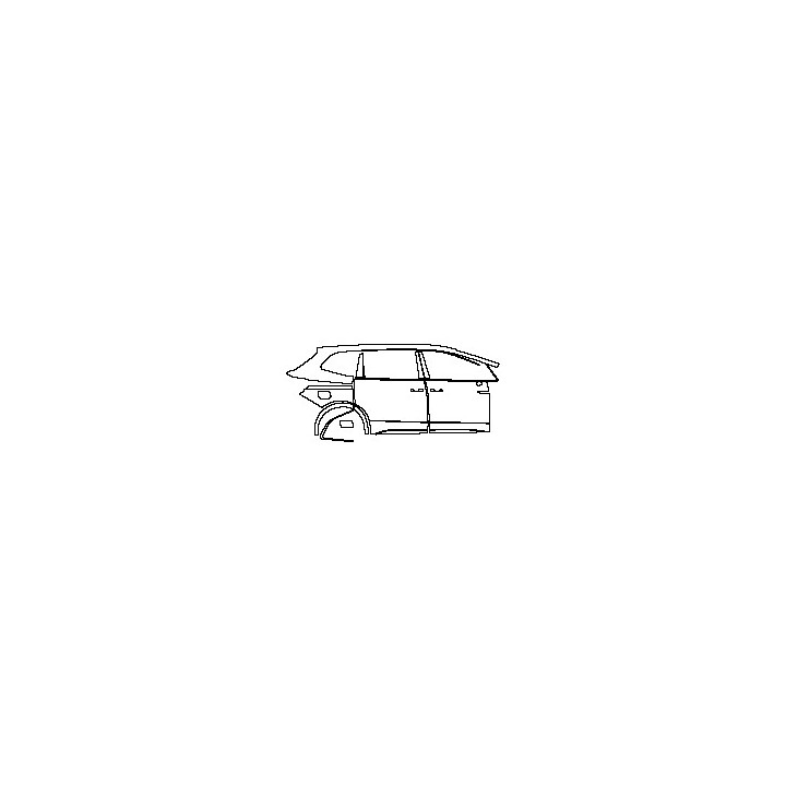Volkswagen Viloran Exterior 2020 - (right) Door+Side Skirt+Rear Fender