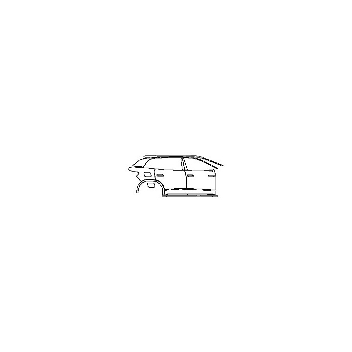 Volkswagen ID.6 X Exterior 2021 - (right) Door+Side Skirt+Rear Fender