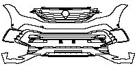 Volkswagen Tiguan (US) Exterior 2018 - Bumper