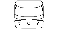 Volkswagen Arteon Exterior 2021 - Trunk Lid (without emblem)