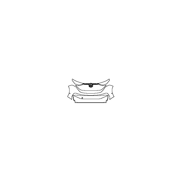 Volkswagen ID.BUZZ Exterior 2023 - Bumper+Headlamp (with simplified grille)