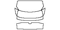 Volkswagen ID.4 GTX 2021 - Trunk Lid (without emblem)